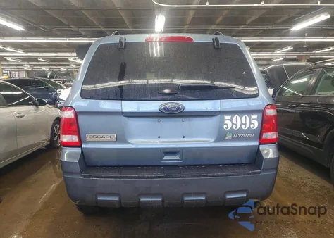 2012 Ford Escape Hybrid from USA, damaged, VIN 1FMCU5K30CKB33545